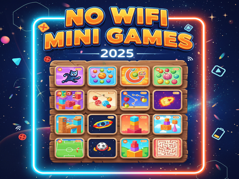 No Wifi Mini Games 2025 🕹️ ითამაშე ონლაინ SGameS-ზე