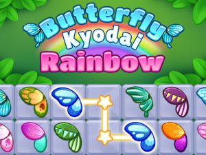 თამაში პეპელა Kyodai Rainbow ონლაინ