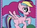 თამაში ჩემი პატარა Pony Coloring Book  ონლაინ