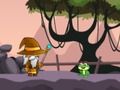 თამაში Wizard Run: მწვანე განკურნება  ონლაინ