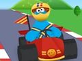 თამაში 123 სეზამის ქუჩა: Cookie Kart Racing  ონლაინ