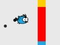 თამაში Flappy ფერადი ჩიტები  ონლაინ