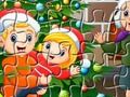 თამაში Xmas სადღესასწაულო Jigsaw  ონლაინ