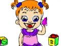 თამაში სკოლაში დაბრუნება: Baby Doll Coloring  ონლაინ