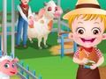 თამაში Baby Hazel Farm Tour ონლაინ