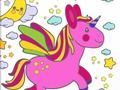 თამაში ზღაპრული Cute Unicorn საღებარი წიგნი  ონლაინ
