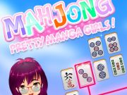 თამაში Mahjong Pretty მანგას გოგონები  ონლაინ