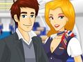 თამაში საჰაერო დიასახლისი Kissing  ონლაინ