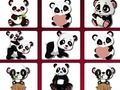 თამაში Cute Panda მეხსიერება გამოწვევა  ონლაინ