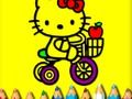 თამაში სკოლაში დაბრუნება: Sweet Kitty Coloring  ონლაინ
