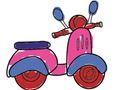 თამაში City Scooter Ride შეღებვა ონლაინ