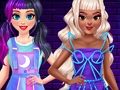 თამაში ონლაინ თამაში BFF Neon Fashion Dress Up  ონლაინ
