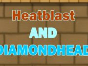 თამაში Heatblast და diamondhead  ონლაინ