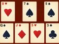 თამაში Solitaire ზედა და ქვედა  ონლაინ