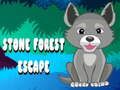 თამაში ონლაინ თამაში Stone Forest Escape  ონლაინ