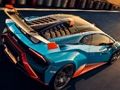 თამაში Lamborghini Huracan STO სლაიდი  ონლაინ