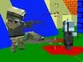 თამაში სროლა Zombie Blocky Gun Warfare  ონლაინ