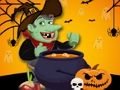 თამაში Witch Word ჰელოუინის თავსატეხი  ონლაინ