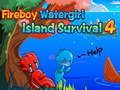 თამაში Fireboy Watergirl Island Survival 4 ონლაინ