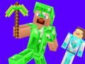 თამაში Minecraft: Creeper vs Enderman  ონლაინ