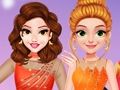 თამაში ონლაინ თამაში Princesses Ice Skating Dress Up  ონლაინ