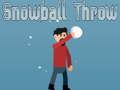 თამაში ონლაინ თამაში Snowball Throw  ონლაინ