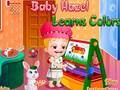 თამაში Baby Hazel სწავლობს ფერებს  ონლაინ