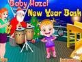 თამაში Baby Hazel საახალწლო ბაში  ონლაინ