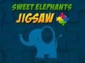 თამაში ტკბილი სპილოები jigsaw ონლაინ