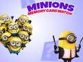 თამაში Minions მეხსიერების ბარათის მატჩი  ონლაინ