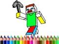 თამაში სკოლაში დაბრუნება: Minecraft Coloring  ონლაინ