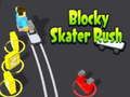 თამაში ონლაინ თამაში Blocky Skater Rush  ონლაინ