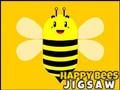 თამაში ბედნიერი Bees Jigsaw  ონლაინ