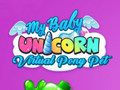 თამაში My Baby Unicorn ვირტუალური Pony Pet  ონლაინ
