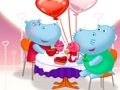თამაში Hippo Valentine's კაფე  ონლაინ