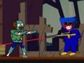თამაში Huggy wuggy vs zombies ონლაინ