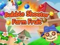 თამაში Bubble Shooter ფერმის ხილი  ონლაინ