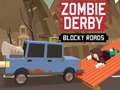 თამაში Zombie Derby Blocky გზები ონლაინ