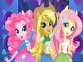თამაში ჩემი პატარა Pony Equestria Girls კაბა up  ონლაინ