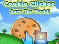 თამაში Cookie clicker: შეინახეთ სამყარო ონლაინ