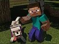 თამაში Minicraft: სტივ და მგლის თავგადასავალი  ონლაინ