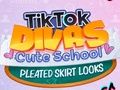 თამაში TikTok Divas-ის საყვარელი სკოლის ნაკეცებიანი ქვედაკაბა გამოიყურება  ონლაინ