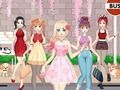 თამაში Anime Girls Dress Up თამაში  ონლაინ