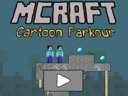 თამაში Mcraft Cartoon Parkour ონლაინ