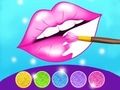 თამაში Glitter Lips Coloring თამაში  ონლაინ
