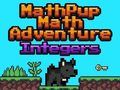 თამაში MathPup მათემატიკის სათავგადასავლო მთელი რიცხვები  ონლაინ