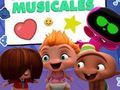 თამაში Mini Beat Power Rockers: მუსიკალური სტიკერები  ონლაინ