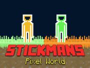 თამაში Stickmans Pixel World ონლაინ