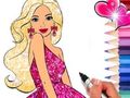 თამაში საღებარი წიგნი: Barbie  ონლაინ