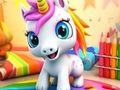თამაში საღებარი წიგნი: Unicorn  ონლაინ